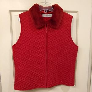 Marisa Christina sequined & metallic vest -Size(M)